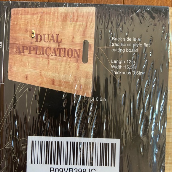 Bamboo Cutting Board & Platter - Picture 4 of 4